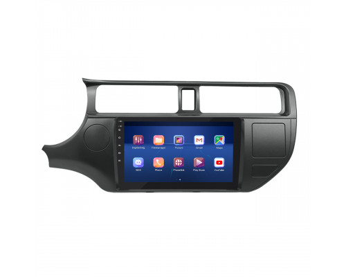 Штатная магнитола Lesko для Kia Rio III 2011-2015 экран 9" 2/32Gb 4G Wi-Fi GPS Top