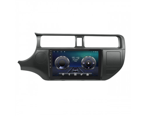 Штатная магнитола Lesko для Kia Rio III 2011-2015 экран 9" 4/64Gb 4G Wi-Fi GPS Top