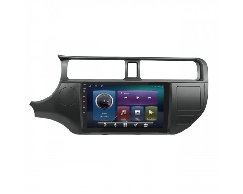 Штатная магнитола Lesko для Kia Rio III 2011-2015 экран 9" 4/64Gb 4G Wi-Fi GPS Top