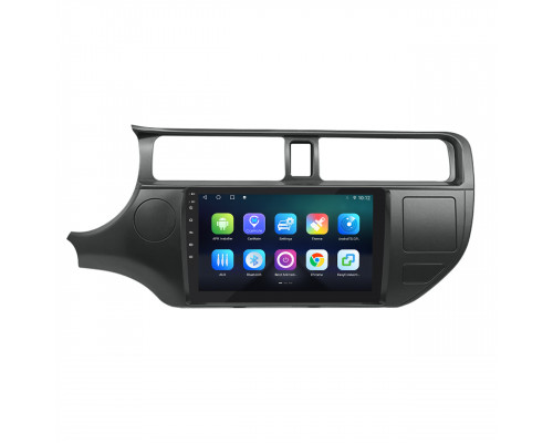 Штатная магнитола Lesko для Kia Rio III 2011-2015 экран 9" 4/64Gb 4G Wi-Fi GPS Top