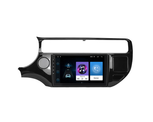 Штатная магнитола Lesko для Kia Rio III Рестайлинг 2015-2017 экран 9" 1/16Gb Wi-Fi GPS Base