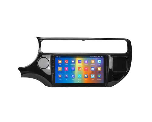 Штатная магнитола Lesko для Kia Rio III Рестайлинг 2015-2017 экран 9" 2/32Gb CarPlay 4G Wi-Fi GPS Prime