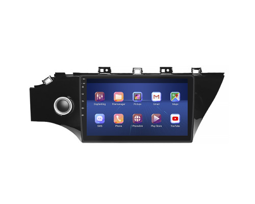 Штатная магнитола Lesko для Kia Rio IV 2017-2020 экран 10" 4/32Gb 4G Wi-Fi GPS Top