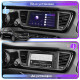 Штатная магнитола Lesko для Kia Sedona III 2014-2021 экран 9" 1/16Gb Wi-Fi GPS Base