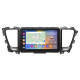Штатная магнитола Lesko для Kia Sedona III 2014-2021 экран 9" 2/32Gb CarPlay 4G Wi-Fi GPS Prime