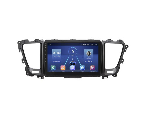 Штатная магнитола Lesko для Kia Sedona III 2014-2021 экран 9" 2/32Gb 4G Wi-Fi GPS Top
