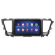 Штатная магнитола Lesko для Kia Sedona III 2014-2021 экран 9" 2/32Gb 4G Wi-Fi GPS Top