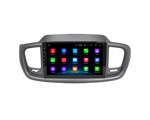 Штатная магнитола Lesko для Kia Sorento III Prime 2014-2017 экран 10" 2/32Gb Wi-Fi GPS Base