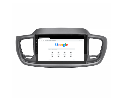 Штатная магнитола Lesko для Kia Sorento III Prime 2014-2017 экран 10" 2/32Gb 4G Wi-Fi GPS Top