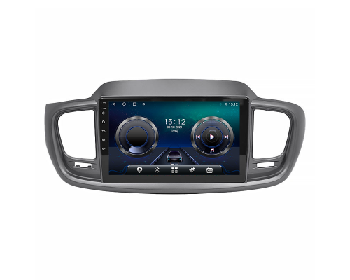 Штатная магнитола Lesko для Kia Sorento III Prime 2014-2017 экран 10" 4/32Gb 4G Wi-Fi GPS Top