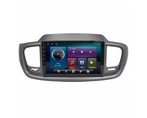 Штатная магнитола Lesko для Kia Sorento III Prime 2014-2017 экран 10" 4/32Gb 4G Wi-Fi GPS Top