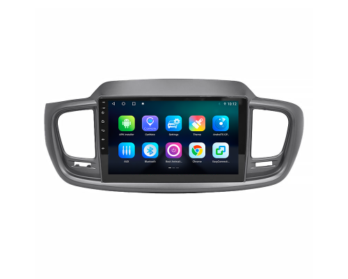 Штатная магнитола Lesko для Kia Sorento III Prime 2014-2017 экран 10" 4/32Gb 4G Wi-Fi GPS Top