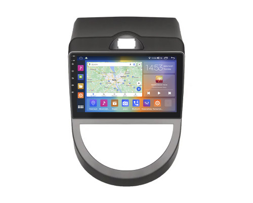 Штатная магнитола Lesko для Kia Soul I 2008-2011 экран 9" 2/32Gb CarPlay 4G Wi-Fi GPS Prime