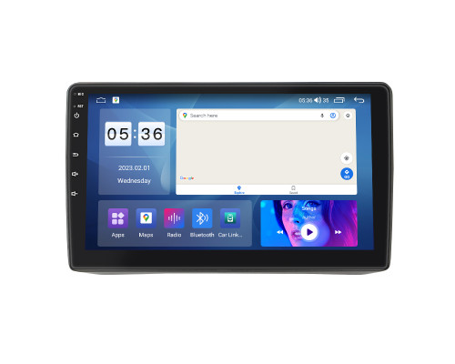 Штатная магнитола Lesko для Kia Soul I Рестайлинг 2011-2014 экран 9" 4/64Gb CarPlay 4G Wi-Fi GPS Prime