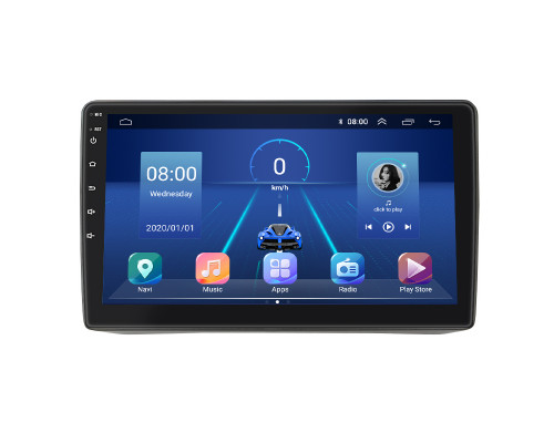 Штатная магнитола Lesko для Kia Soul I Рестайлинг 2011-2014 экран 9" 2/32Gb 4G Wi-Fi GPS Top