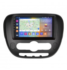 Штатная магнитола Lesko для Kia Soul II 2013-2016 экран 9" 2/32Gb CarPlay 4G Wi-Fi GPS Prime