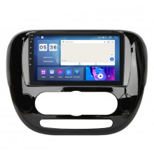 Штатная магнитола Lesko для Kia Soul II Рестайлинг 2016-2019 экран 9" 2/32Gb CarPlay 4G Wi-Fi GPS Prime