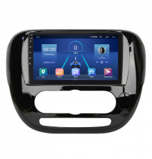 Штатная магнитола Lesko для Kia Soul II Рестайлинг 2016-2019 экран 9" 6/128Gb 4G Wi-Fi GPS Top