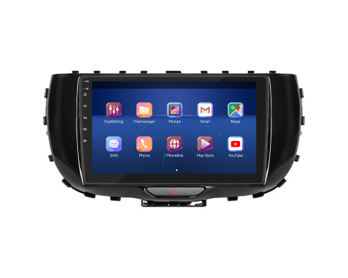 Штатная магнитола Lesko для Kia Soul III 2019-н.в. экран 9" 2/32Gb 4G Wi-Fi GPS Top