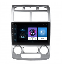 Штатная магнитола Lesko для Kia Sportage II 2004-2008 экран 9" 1/16Gb Wi-Fi GPS Base