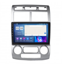 Штатная магнитола Lesko для Kia Sportage II 2004-2008 экран 9" 2/32Gb CarPlay 4G Wi-Fi GPS Prime