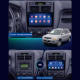 Штатная магнитола Lesko для Kia Sportage II Рестайлинг 2008-2010 экран 9" 6/128Gb 4G Wi-Fi GPS Top