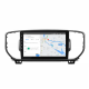 Штатная магнитола Lesko для Kia Sportage IV 2016-2018 экран 9" 2/32Gb Wi-Fi GPS Base