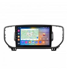 Штатная магнитола Lesko для Kia Sportage IV 2016-2018 экран 9" 2/32Gb CarPlay 4G Wi-Fi GPS Prime