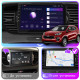 Штатная магнитола Lesko для Kia Sportage IV 2016-2018 экран 9" 2/32Gb CarPlay 4G Wi-Fi GPS Prime