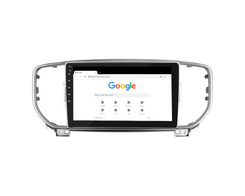 Штатная магнитола Lesko для Kia Sportage IV Рестайлинг 2018-н.в. экран 9" 2/32Gb 4G Wi-Fi GPS Top