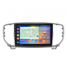 Штатная магнитола Lesko для Kia Sportage IV Рестайлинг 2018-н.в. экран 9" 2/32Gb CarPlay 4G Wi-Fi GPS Prime