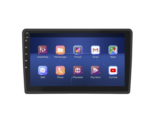 Штатная магнитола Lesko для LADA (ВАЗ) Granta I 2011-2018 экран 9" 2/32Gb 4G Wi-Fi GPS Top
