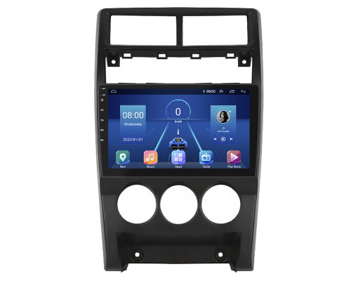 Штатная магнитола Lesko для LADA (ВАЗ) Priora I Рестайлинг 2013-2018 экран 9" 2/32Gb 4G Wi-Fi GPS Top