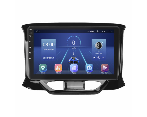 Штатная магнитола Lesko для LADA (ВАЗ) XRAY I 2015-н.в. экран 9" 4/64Gb 4G Wi-Fi GPS Top