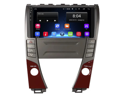Штатная магнитола Lesko для Lexus ES V 2006-2009 экран 9" 2/32Gb Wi-Fi GPS Base