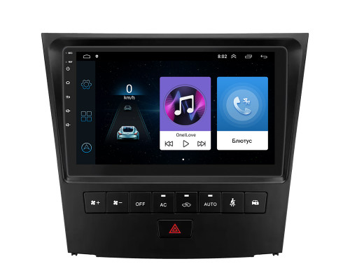 Штатная магнитола Lesko для Lexus GS III 2004-2007 экран 9" 1/16Gb Wi-Fi GPS Base