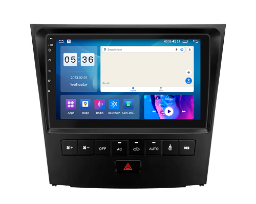 Штатная магнитола Lesko для Lexus GS III 2004-2007 экран 9" 4/64Gb CarPlay 4G Wi-Fi GPS Prime