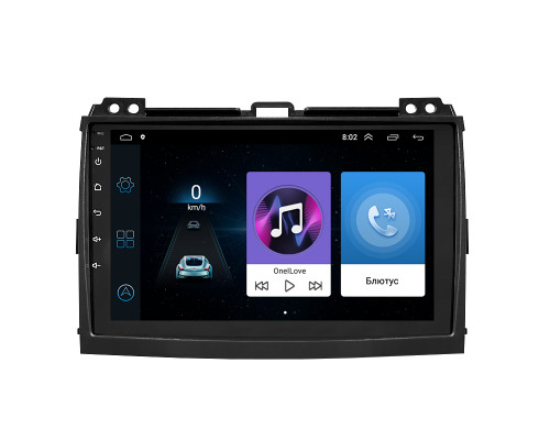 Штатная магнитола Lesko для Lexus GX I 2002-2009 экран 9" 1/16Gb Wi-Fi GPS Base