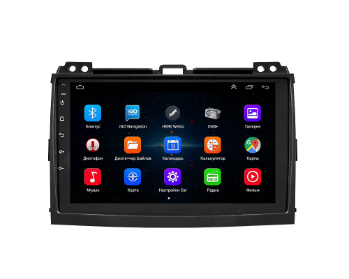 Штатная магнитола Lesko для Lexus GX I 2002-2009 экран 9" 1/16Gb Wi-Fi GPS Base