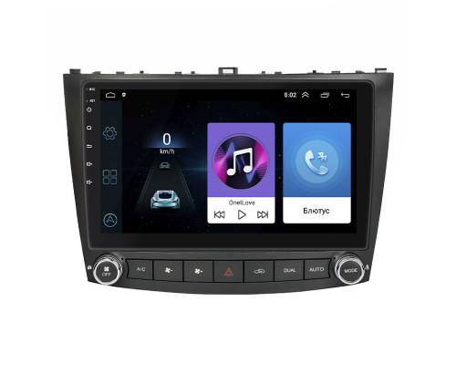 Штатная магнитола Lesko для Lexus IS II 2005-2008 экран 10" 1/16Gb Wi-Fi GPS Base