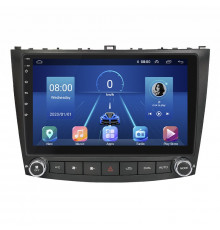 Штатная магнитола Lesko для Lexus IS II Рестайлинг 2 2010-2013 экран 10" 6/128Gb 4G Wi-Fi GPS Top