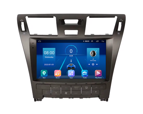 Штатная магнитола Lesko для Lexus LS IV Рестайлинг 2009-2012 экран 10" 6/128Gb 4G Wi-Fi GPS Top