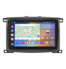 Штатная магнитола Lesko для Lexus LX II Рестайлинг 2002-2007 экран 10" 4/64Gb CarPlay 4G Wi-Fi GPS Prime