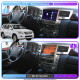 Штатная магнитола Lesko для Lexus LX III 2007-2012 экран 9" 4/64Gb CarPlay 4G Wi-Fi GPS Prime