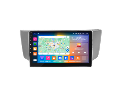 Штатная магнитола Lesko для Lexus RX II 2003-2006 экран 9" 2/32Gb CarPlay 4G Wi-Fi GPS Prime