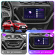 Штатная магнитола Lesko для Lifan X50  2015-н.в. экран 9" 6/128Gb 4G Wi-Fi GPS Top