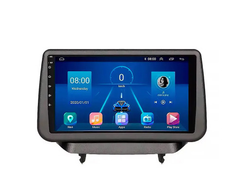 Штатная магнитола Lesko для Mazda 2 III (DJ) 2014-2019 экран 9" 4/64Gb 4G Wi-Fi GPS Top