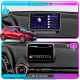 Штатная магнитола Lesko для Mazda 2 III (DJ) Рестайлинг 2019-н.в. экран 9" 1/16Gb Wi-Fi GPS Base