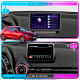 Штатная магнитола Lesko для Mazda 2 III (DJ) Рестайлинг 2019-н.в. экран 9" 2/32Gb Wi-Fi GPS Base