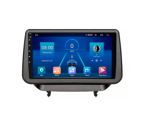 Штатная магнитола Lesko для Mazda 2 III (DJ) Рестайлинг 2019-н.в. экран 9" 2/32Gb 4G Wi-Fi GPS Top